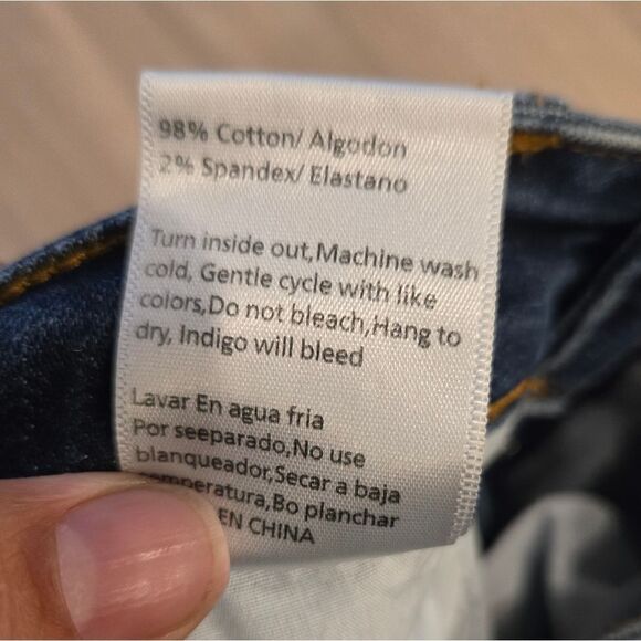 Tricot Women's High Rise Button Fly Skinny Jeans- Size 0 - Picture 8 of 11